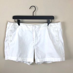 🌿 white sailor shorts🌿